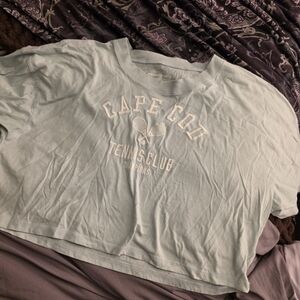 Aeropostale Light Sage Boyfriend Tee